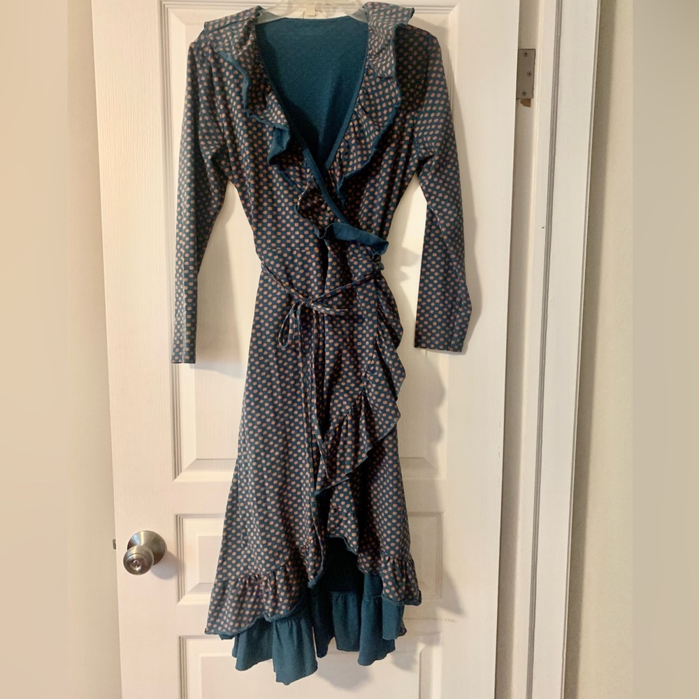 Adorable Matilda Jane wrap dress, excellent condition!